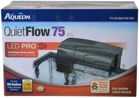 img 1 attached to 🐠 Aqueon QuietFlow 55/75 Power Filter, 400-GPH - New, Aquarium Pumps & Filters