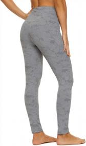 img 3 attached to Ccko Women'S High Waisted Leggings With Pockets - Stretch, Tummy Control For Yoga And Workouts