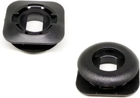 img 3 attached to JIFFYY 2 Car Mat Carpet Grips Retaining Clips Floor Holders for Honda Acura