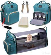 🎒 ultimate diaper bag organizer: a perfect new mom gift, a wedding registry essential, the must-have knapsack for storing newborn essentials logo