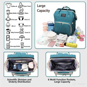 img 1 attached to 🎒 Ultimate Diaper Bag Organizer: A Perfect New Mom Gift, a Wedding Registry Essential, The Must-Have Knapsack for Storing Newborn Essentials