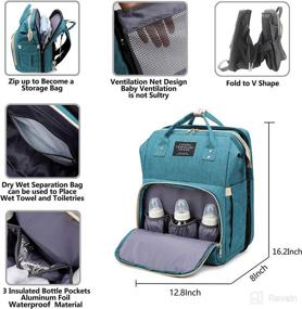 img 2 attached to 🎒 Ultimate Diaper Bag Organizer: A Perfect New Mom Gift, a Wedding Registry Essential, The Must-Have Knapsack for Storing Newborn Essentials