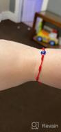 img 1 attached to Red String Amulet Bracelet For Women Men Boys & Girls - Tarsus Evil Eye 7 Knot Lucky Adjustable review by Ronald Cambridge