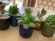 img 1 attached to 14 Pcs Artificial Succulents Plants Unpotted Green Hops String Of Pearls Echeveria Air Plant Picks Bulk For Garden Arrangement Centerpiece Indoor Outdoor Home Decor review by Dwayne Shavers