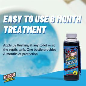 img 1 attached to 🚽 Hotrod Septic Tank Treatment: Extend Your Septic System's Life and Avoid Costly Repairs with this 6 Month Supply - Industrial Grade, Safe on Piping! Grab the Easy-to-Use, 16oz Liquid Solution!