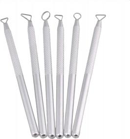 img 4 attached to RDEXP 12-13Cm Ribbon Trimming Clay Pottery Sculpting Tools End Aluminum Set Of 6