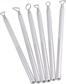 img 3 attached to RDEXP 12-13Cm Ribbon Trimming Clay Pottery Sculpting Tools End Aluminum Set Of 6