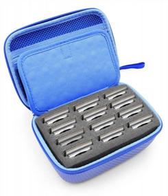 img 4 attached to Protect Your Clippers And Guards With CASEMATIX Hair Clipper Blade Case - Ultimate Travel Companion!