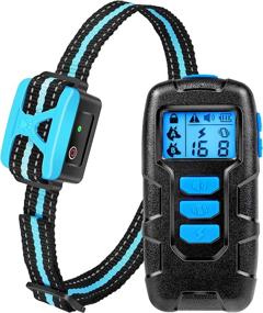 img 4 attached to 🐕 CMUBH Training Collar for Dogs: Remote Control Shock Collar with 3 Training Modes - Beep, Vibration, and Shock