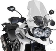 enhanced touring screen for tiger explorer/xc/xr/xrx/xrt/xcx/xc &#39;18- c/clear: unobstructed views and enhanced wind protection логотип