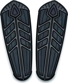 img 3 attached to 🏍️ Enhance Your Ride with Kuryakyn 5651 Spear Driver Floorboard Inserts - Perfect for 2014-19 Indian Motorcycles in Satin Black (1 Pair)