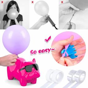 img 2 attached to Electric Balloon Pump Air Blower Portable Inflator For Festival Party Decoration - Garland And Arch Kit