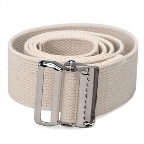 img 4 attached to TIDI Posey Gait Belt: The Sturdy And Durable Safety Belt For Elderly Patients