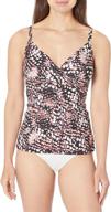 👙 stylish calvin klein tankini swimsuit: versatile women's clothing at swimsuits & cover ups logo