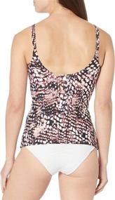 img 2 attached to 👙 Stylish Calvin Klein Tankini Swimsuit: Versatile Women's Clothing at Swimsuits & Cover Ups