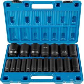 img 4 attached to VEVOR Impact Sockets 6 Point Construction Tools & Equipment good in Hand Tools