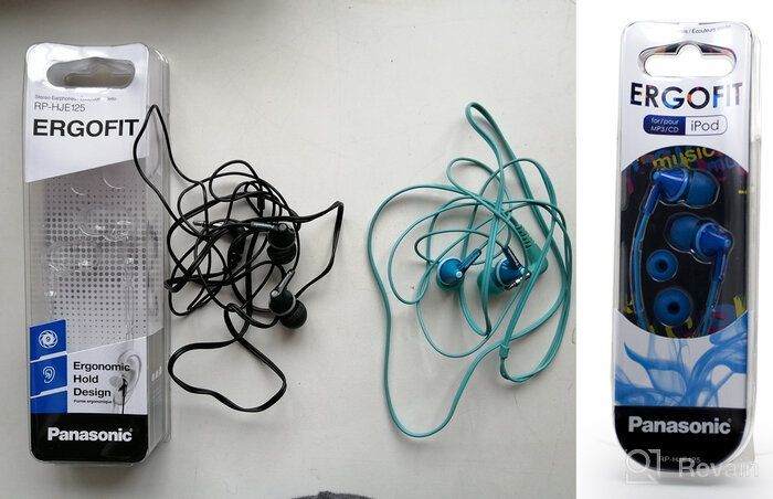 img 1 attached to Panasonic Wired Earphones Black RP HJE125E K review by nh Bnh ᠌
