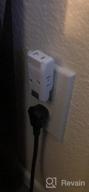 img 1 attached to 2-Pack SYCON Wall Adapter - 3 Way Swivel Ungrounded AC Mini Plug Tap White review by Nicholas Peters