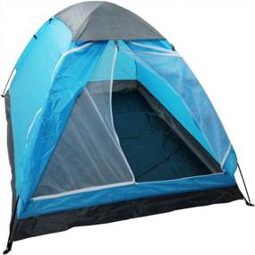 img 4 attached to Yodo Lightweight 2 Person Camping Backpacking Tent With Carry Bag - Multi-Color Options Available