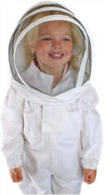 img 3 attached to BeeCastle Children'S/Kids' Beekeeping Protective Suit With Fencing Veil For Kids (4.9FT/59INCH)