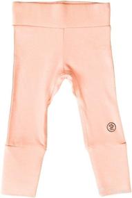 img 4 attached to Toora Loora Leggings Salmon Months Apparel & Accessories Baby Girls
