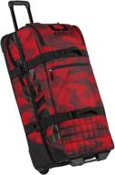 🚚 trucker gear bag red camo: the ultimate storage solution for truckers logo