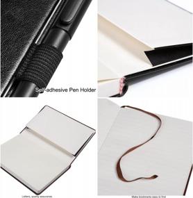 img 1 attached to WERTIOO Leather Journal Notebook With 200 Pages For Smooth Writing, Perfect For Work And Daily Use