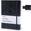 wertioo leather journal notebook with 200 pages for smooth writing, perfect for work and daily use logo