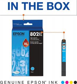 img 2 attached to Epson T802XL220-S High Capacity Cyan Durabrite Ultra Ink Cartridge For Select WorkForce Pro Printers