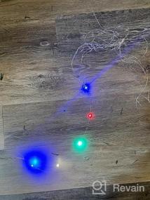 img 6 attached to IMucci 9 FT 100 LED Christmas Garland: Add Holiday Cheer To Your Fireplace Mantel & Table Decor!
