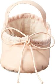 img 3 attached to Capezio Toddler Little Teknik Ballet Girls' Shoes via Athletic