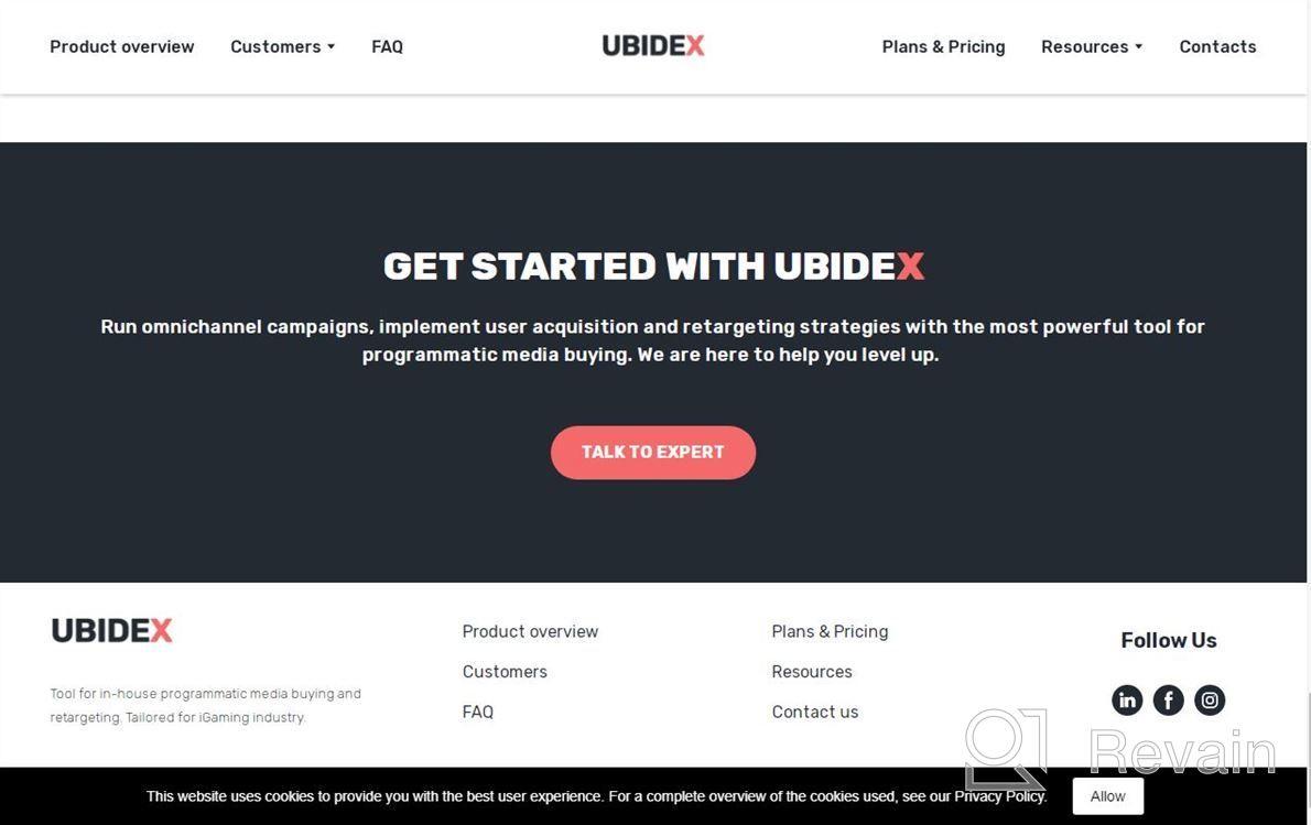 img 1 attached to UBIDEX Ad Exchange review by Jared Bradford