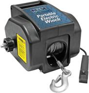 🧲 powerful reese towpower 2000 pound electric winch with easy-to-use wire remote logo