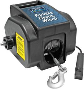 img 1 attached to 🧲 Powerful Reese TowPower 2000 Pound Electric Winch with Easy-to-Use Wire Remote