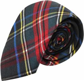 img 2 attached to Traditional Green Black Tartan Check