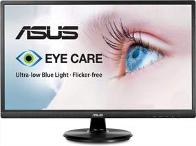 img 4 attached to ASUS VA249HE 1080P Monitor: Experience Crisp Visuals and Wide Viewing Angle on a 23.8" Touch Screen Display at 60Hz