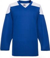 lightweight ice hockey training jersey - ealer h100 series for boys, men, youth and adults - blank practice jersey logo
