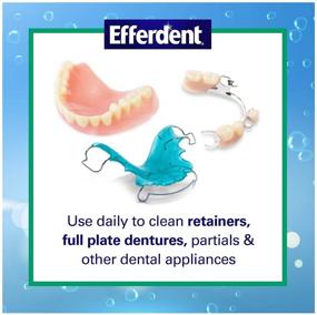 img 2 attached to 🦷 Efferdent Plus Denture Cleanser Tablets: Superior Cleaning Power for Spotless Dentures