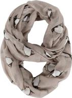 gerinly penguin infinity fashion scarves women's accessories at scarves & wraps логотип