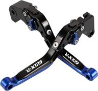 foldable extendable cnc brake & clutch levers set for suzuki gsx-r1000 gsxr 1000 2005 2006 gsx-r600 gsxr 600 gsx-r750 gsxr 750 2006-2010 black+blue - improved seo логотип