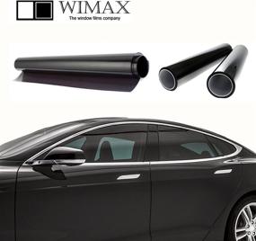 img 3 attached to 🚗 Wimax Limo 3% VLT 24-inch x 10-foot Uncut Window Tint Film Roll - Ideal for Vehicles, Cars, Homes, and Offices