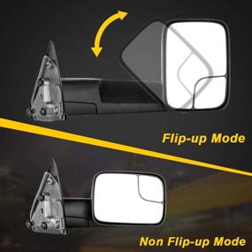 img 2 attached to OCPTY Rearview Mirrors 2002 2008 2003 2009 Exterior Accessories for Towing Products & Winches