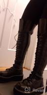 img 1 attached to Women'S Over The Knee Boot EMILY-375 By Demonia review by Lisa Hall