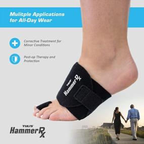 img 2 attached to Get Relief From Hammer Toe Pain With Tuli'S HammerRx - Adjustable Toe Straightener And Corrector For Proper Alignment
