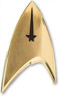 star trek command insignia badge by quantum mechanix abysse corp: multi-color design for enhanced visibility logo