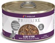 24-pack of weruva truluxe cat food - glam 'n punk with lamb and duck in gelée logo