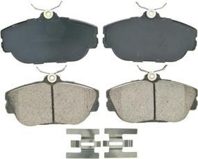 img 4 attached to 🔧 Wagner ZD601 Ceramic Disc Brake Pad Set - QuickStop