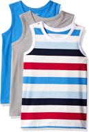 👕 shop and save on amazon essentials boys 5 pack tank: top quality boys' clothing in tops, tees, and shirts logo