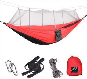 img 3 attached to Lightahead Hammock With Removable Mosquito Net - Your Ultimate Camping And Travel Companion