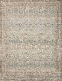 img 2 attached to Loloi Angela Rose X Aubrey Collection AUB-03 Traditional Accent Rug - Jade/Natural, 2'X5'